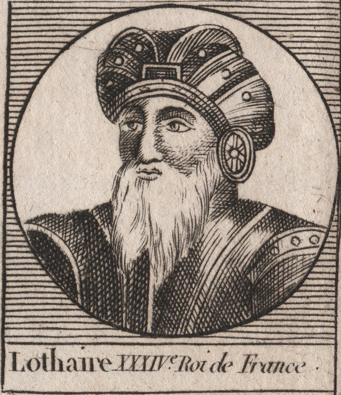 Retrato de Lotario de Unknown artist