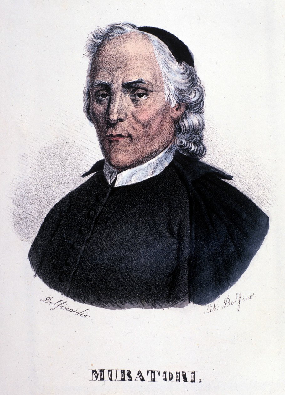 Retrato de Louis Antoine Muratori de Unknown artist