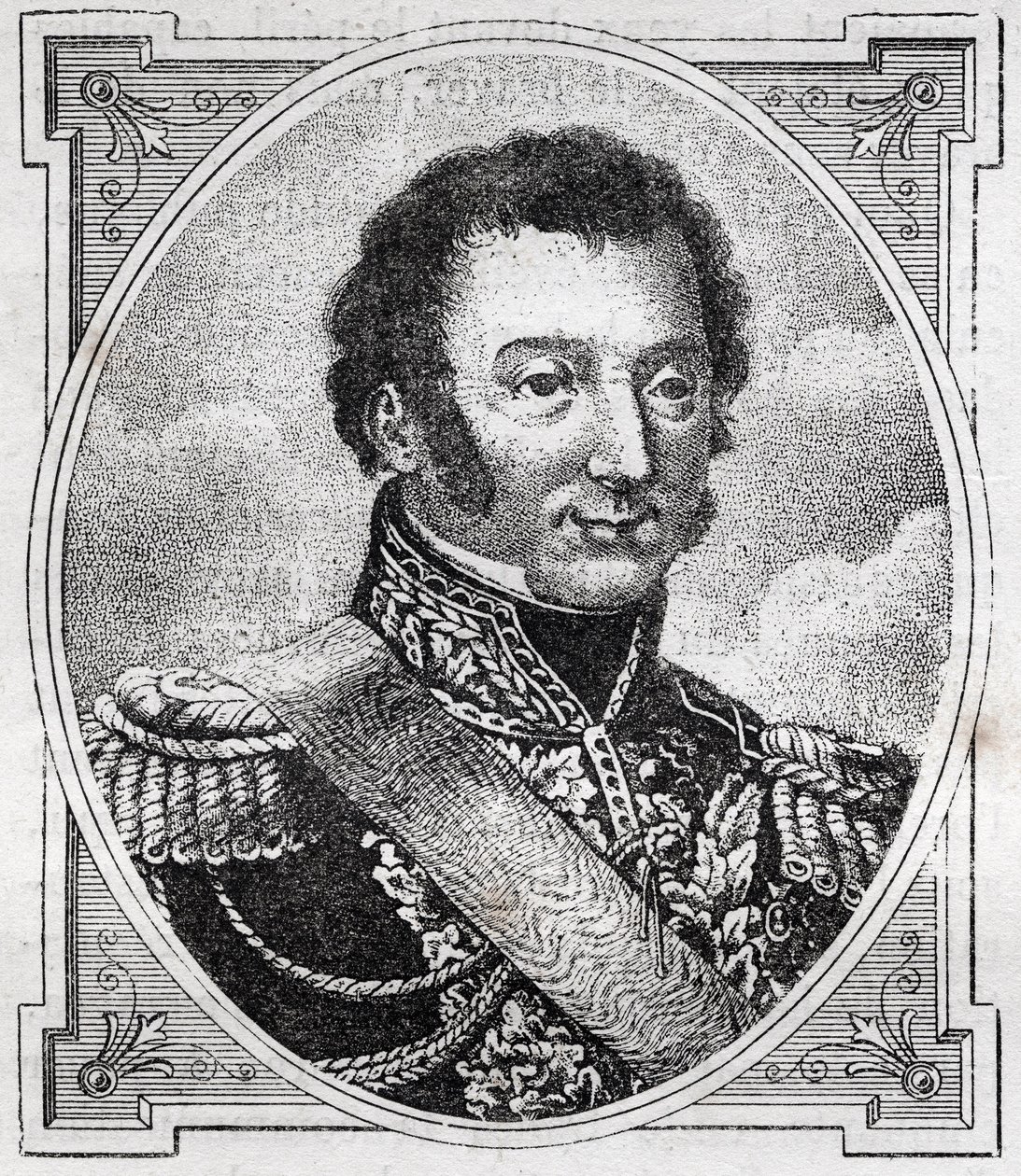 Retrato de Louis Auguste Victor de Ghaisne de Bourmont (1773-1846), mariscal de Francia de Unknown artist