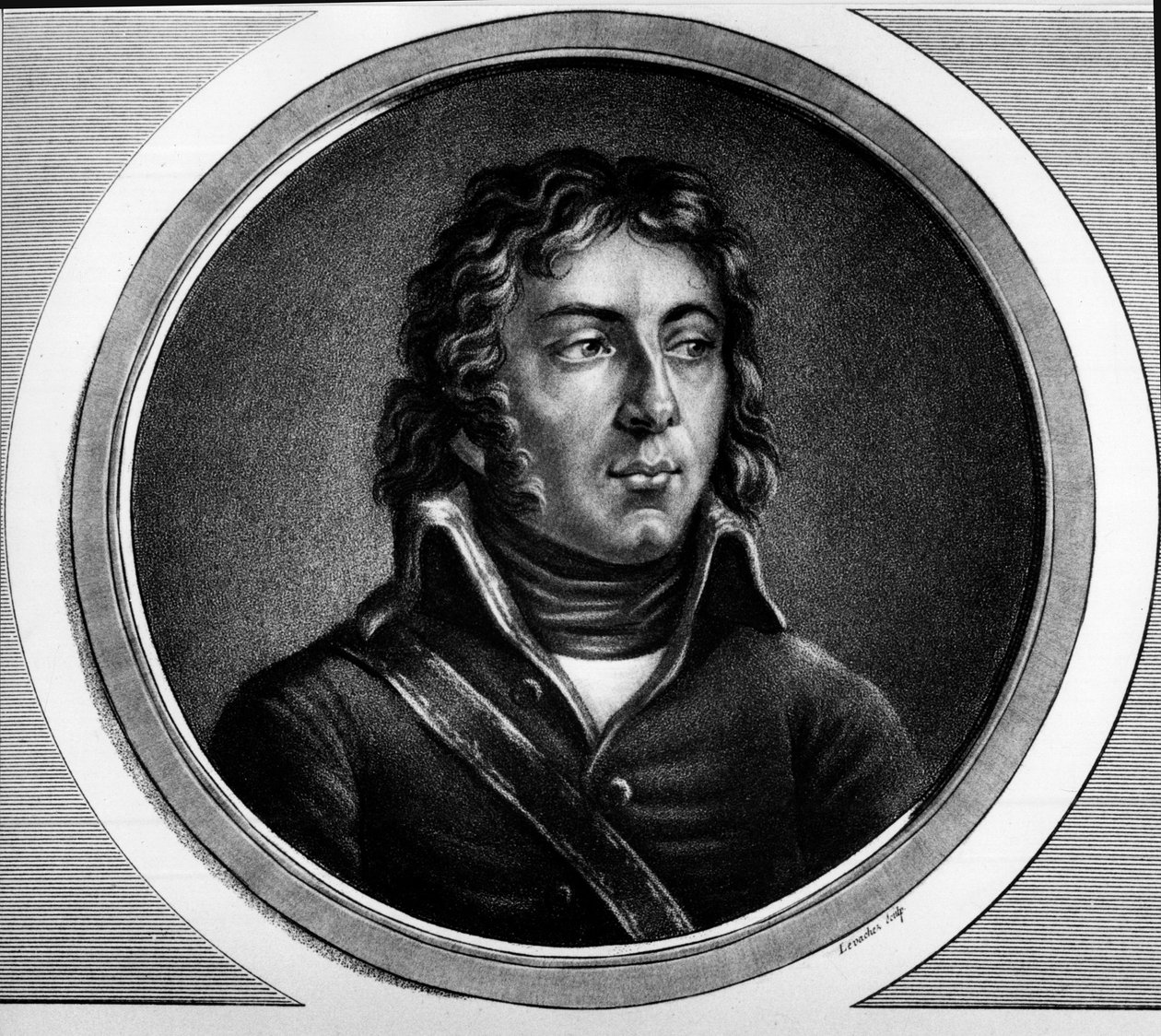 Retrato de Louis Charles Antoine Desaix de Veygoux (1768-1800), general francés. en 