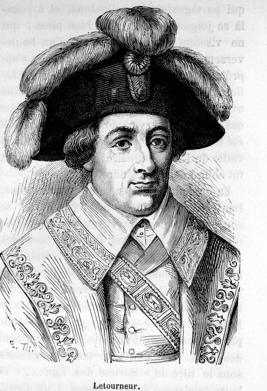 Retrato de Louis Francois Letourneur (1751-1817), político francés. de Unknown artist
