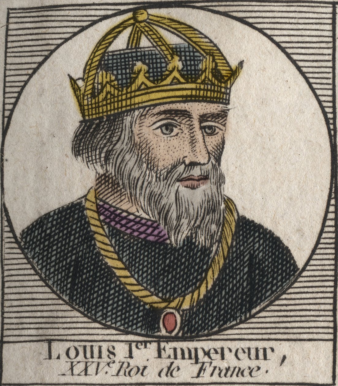 Retrato de Luis I el 