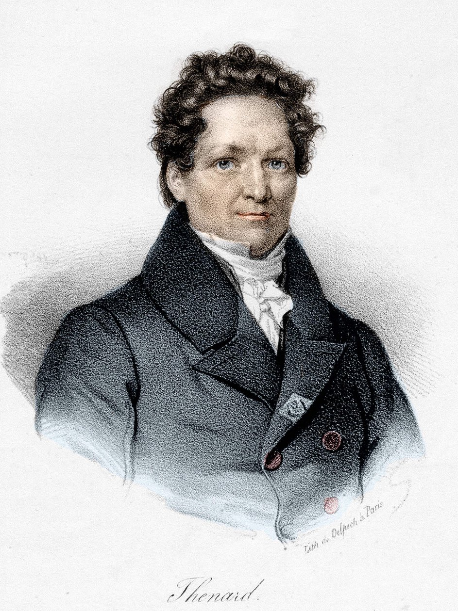 Retrato de Louis Jacques Thénard (1777-1857), químico francés de Unknown artist