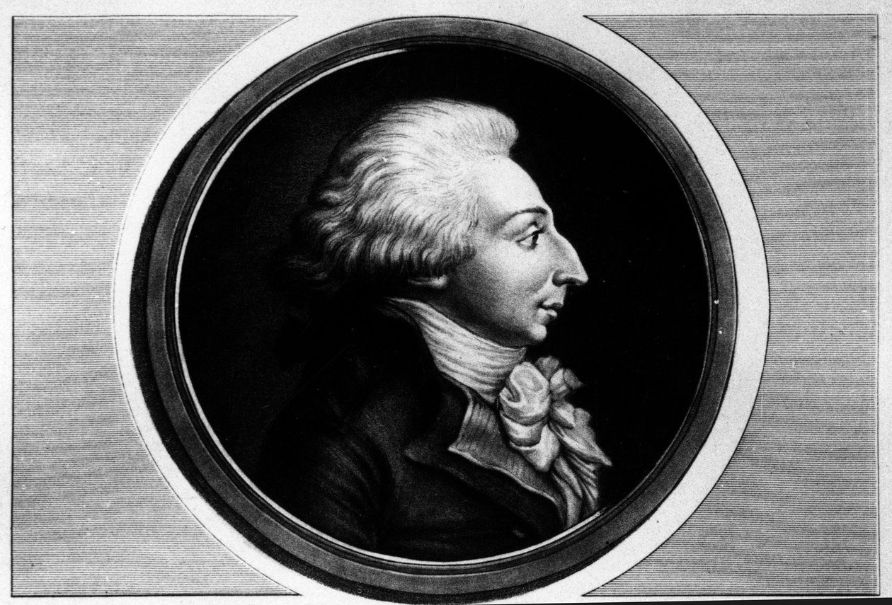 Retrato de Louis Michel Lepeletier, Marqués de Saint-Fargeau (Saint Fargeau), diputado de la Convención (1760-1793). Grabado en “Colección completa de pinturas históricas de la revolución francesa, en tres volúmenes.” 1804 de Unknown artist