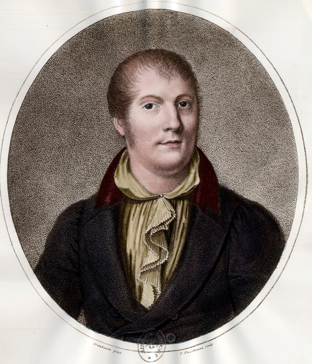 Retrato de Louis Spohr (1784 - 1859), músico francés de Unknown artist