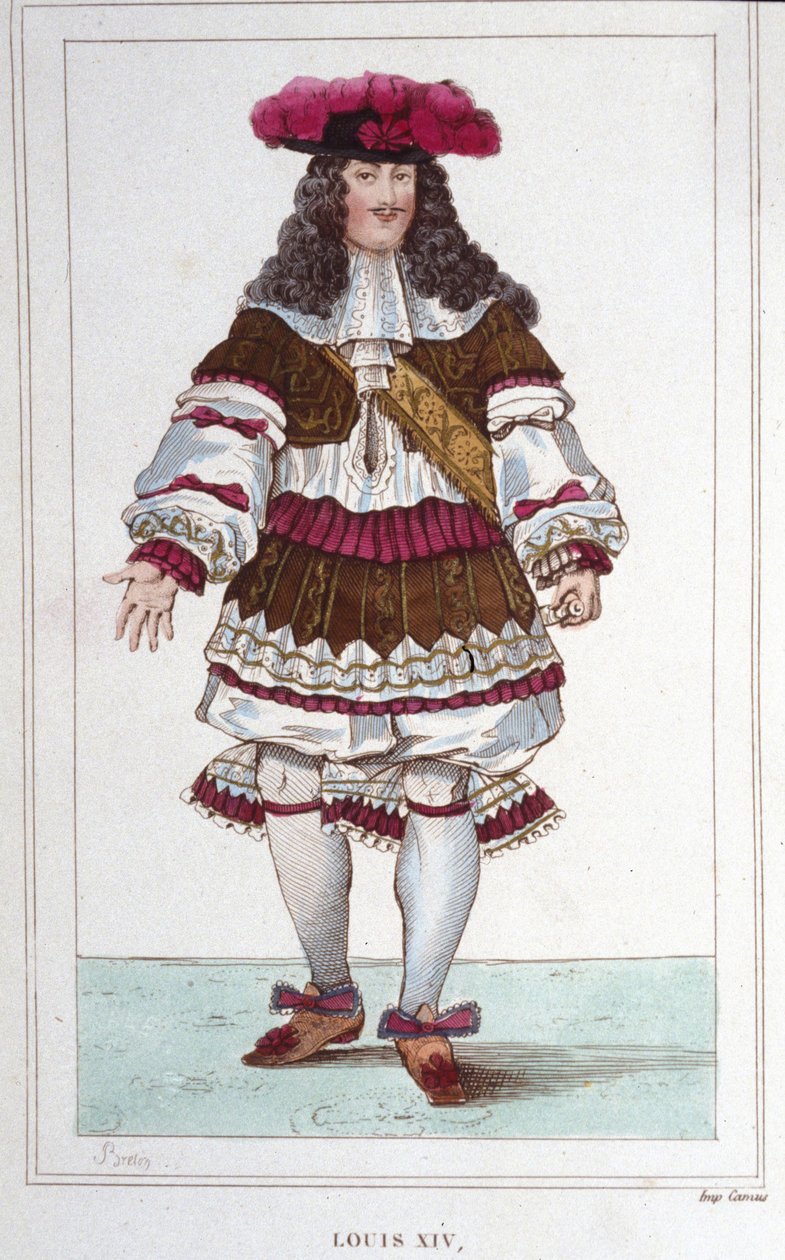 Retrato de Luis XIV (1638 - 1715), Rey de Francia. de Unknown artist