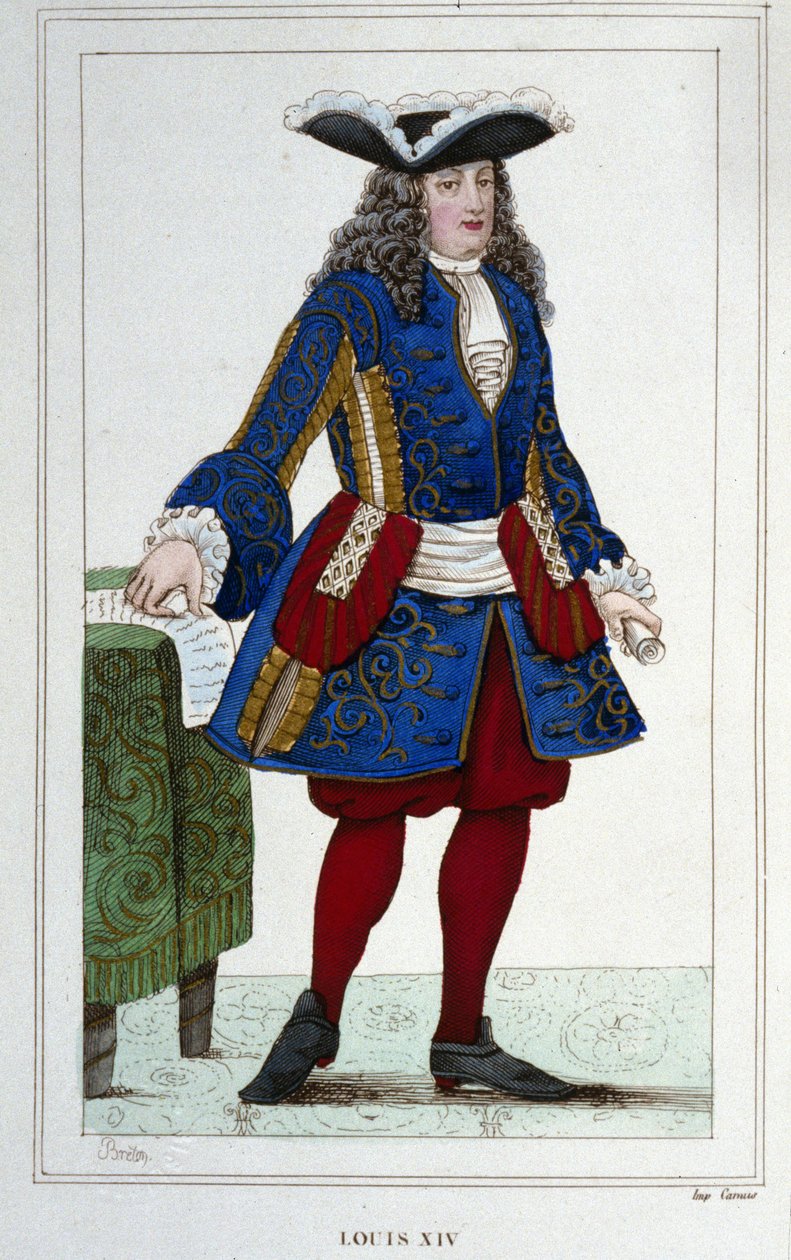 Retrato de Luis XIV (1638 - 1715), Rey de Francia de Unknown artist