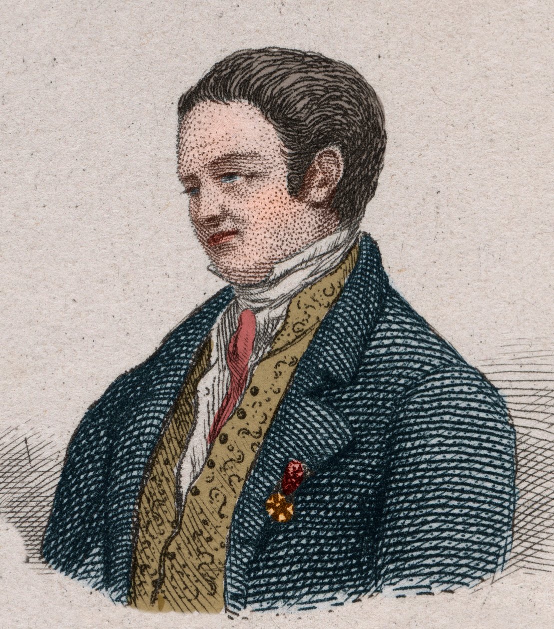 Retrato de Louis de Fontanes (1757-1821), escritor y político francés. de Unknown artist