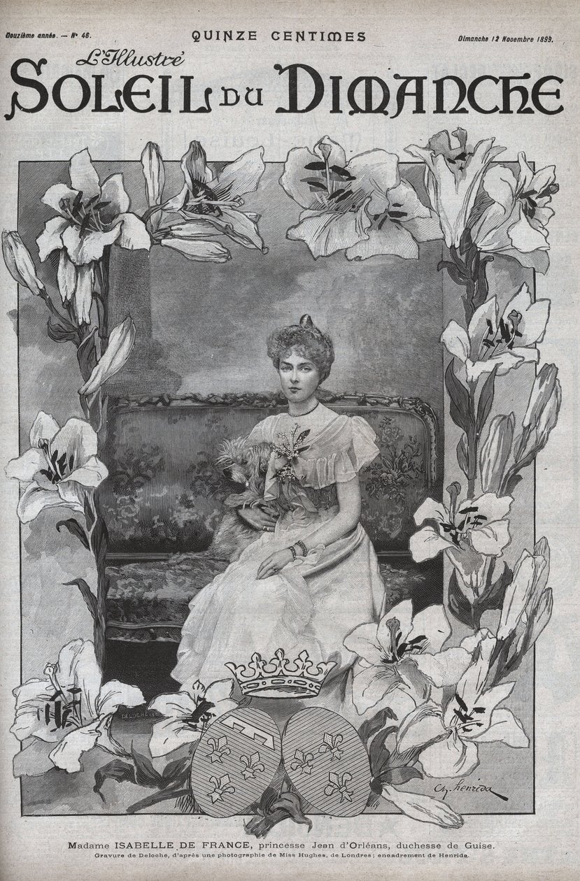 Retrato de Madame Isabelle de Francia (1878-1961), Princesa Jean d