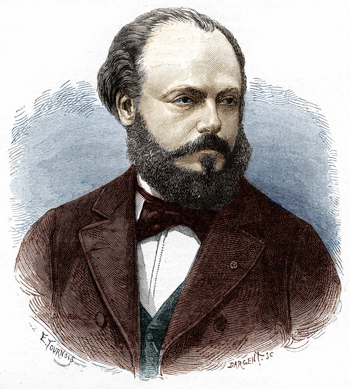 Retrato de Marcel Deprez (1843-1918), ingeniero y físico francés de Unknown artist