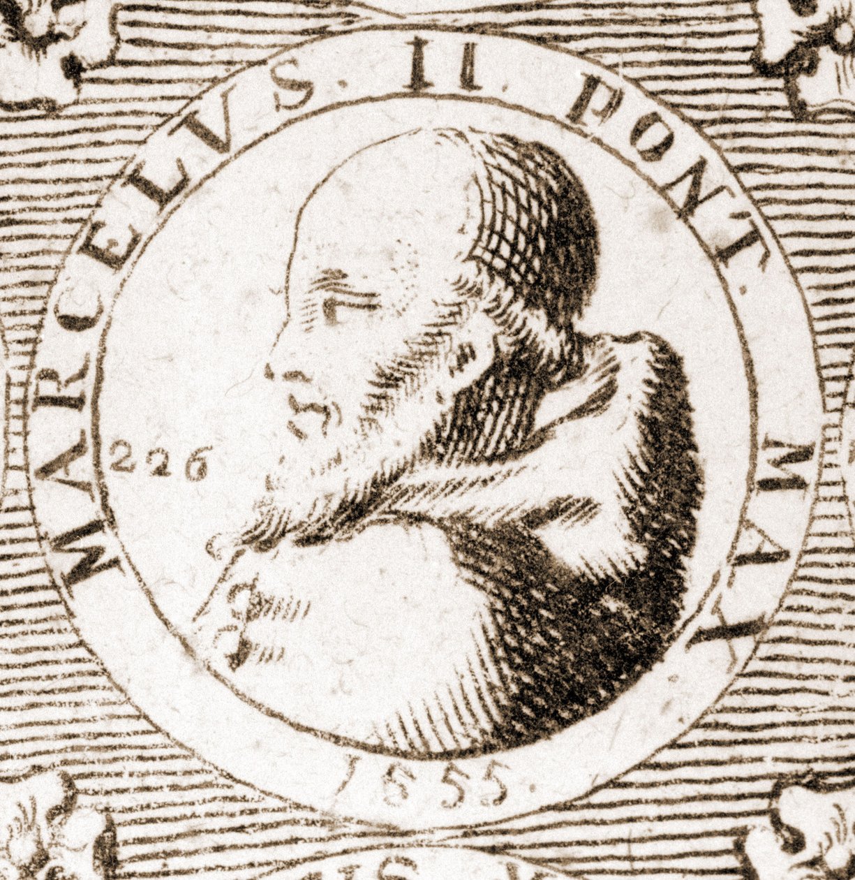 Retrato de Marcelo II (1501 - 1555) de Unknown artist