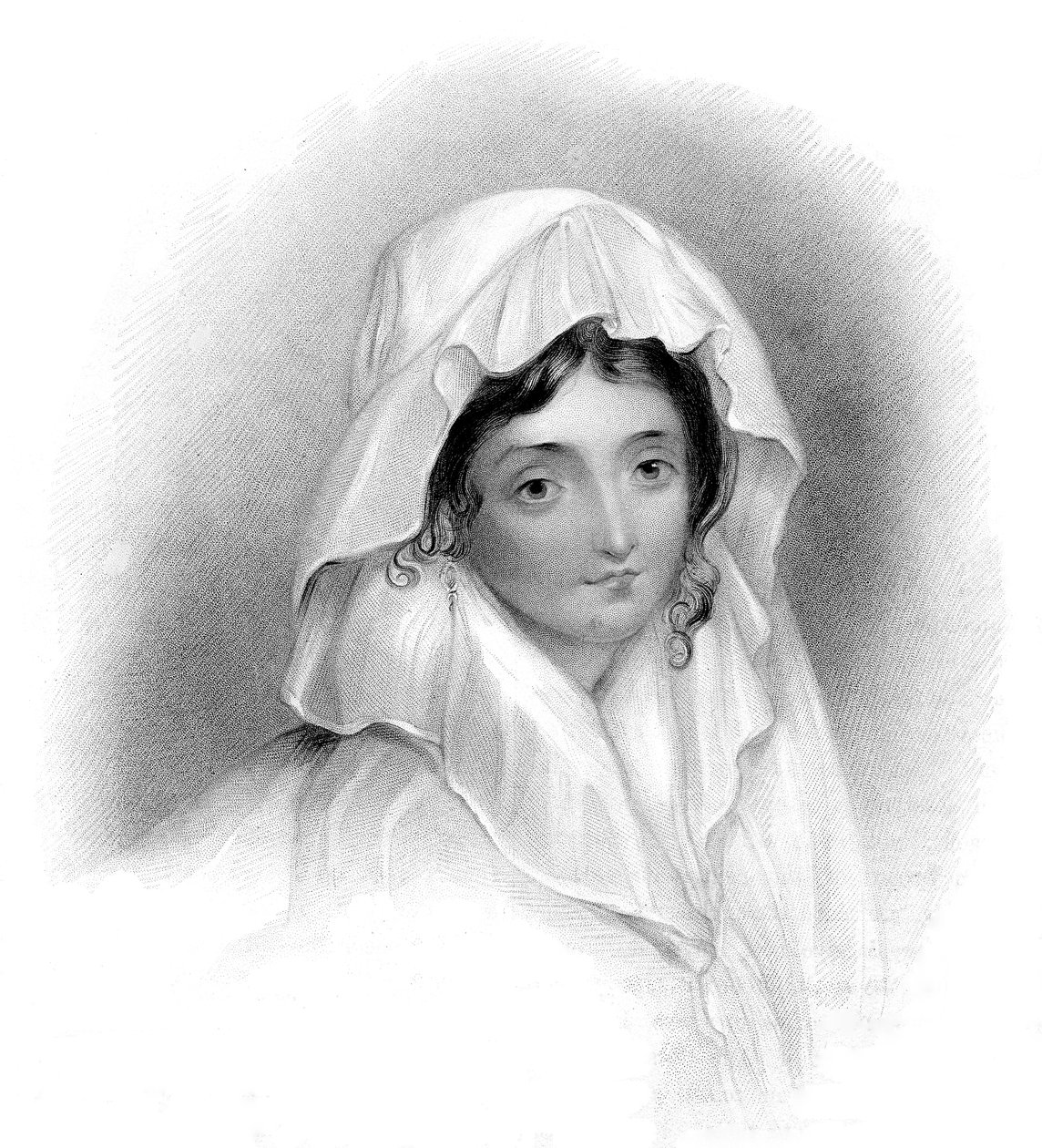 Retrato de Margarita Cogni (grabado) de Unknown artist