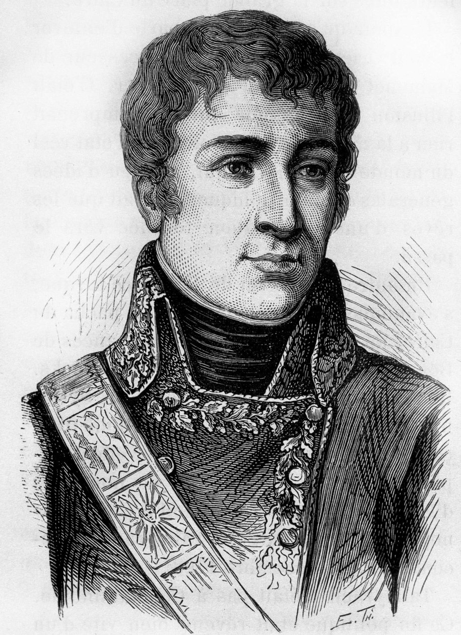 Retrato de Marie-François Auguste Caffarelli de la Falga (1766-1849) de Unknown artist
