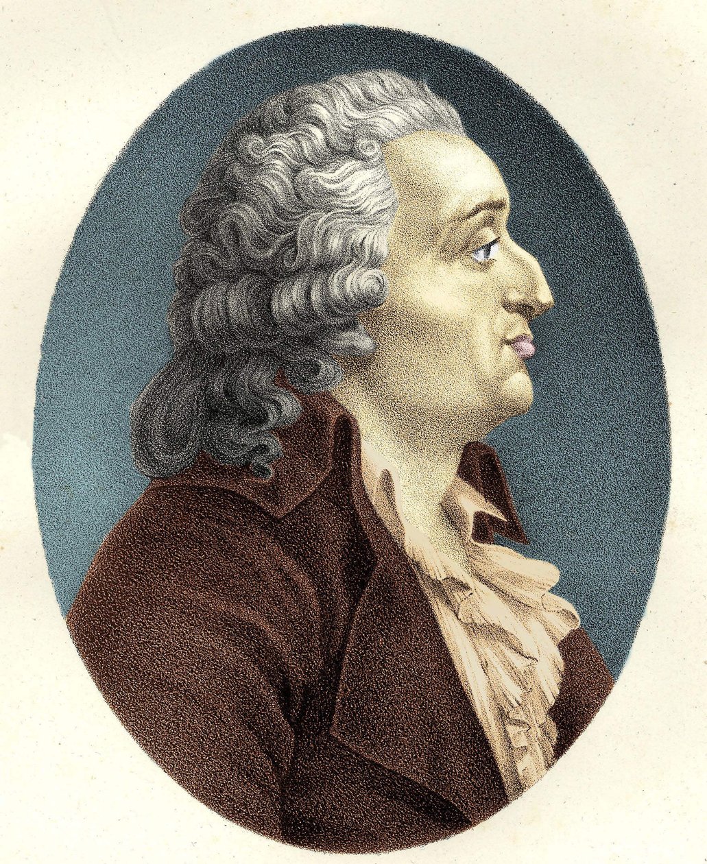 Retrato de Marie Jean Antoine Nicolas de Caritat, Marqués de Condorcet (1743-1794) de Unknown artist