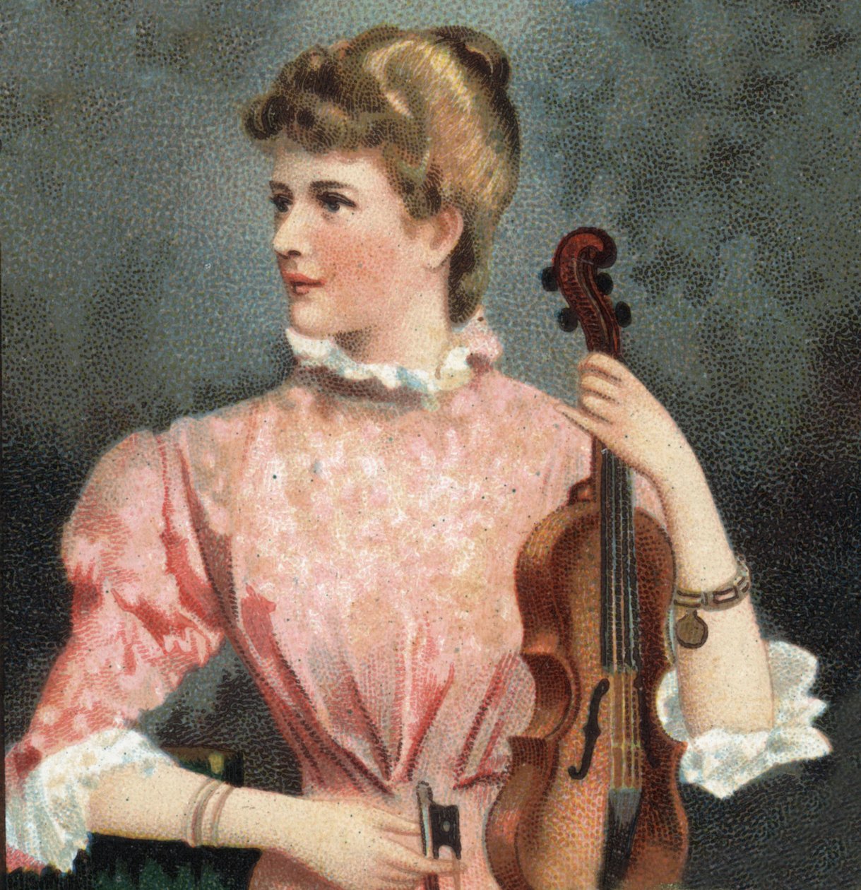 Retrato de Marie Soldat (1863-1955), violinista. de Unknown artist