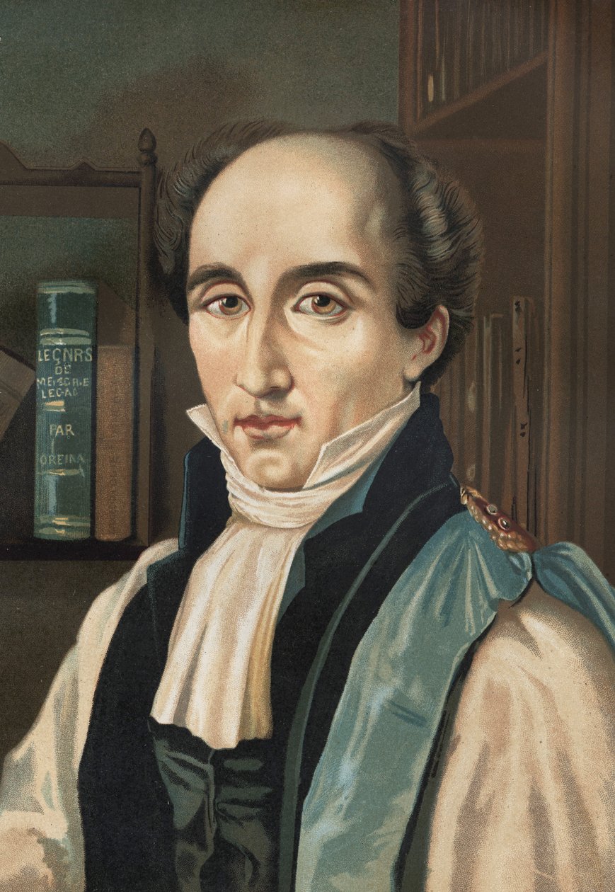 Retrato de Mathieu Joseph Bonaventure Orfila, médico y químico francés de origen español de Unknown artist