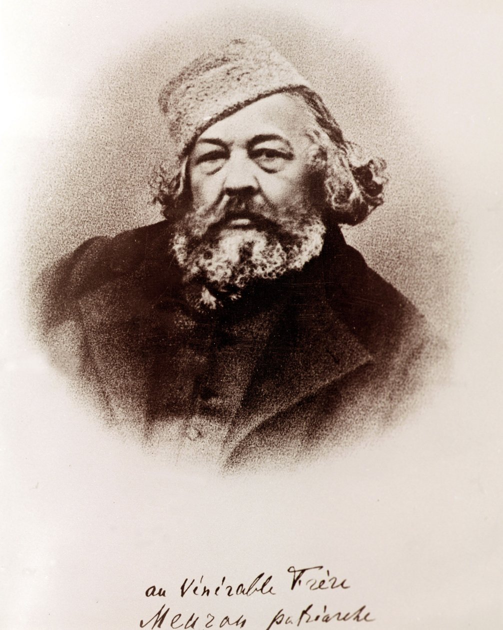 Retrato de Mijaíl Bakunin (1814-1876). Siglo XIX de Unknown artist