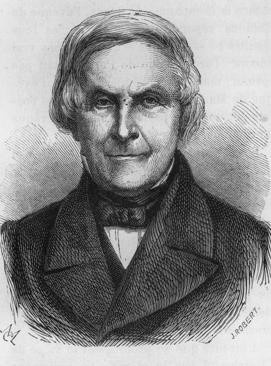 Retrato de Michelet, historiador y escritor francés (1798 - 1874) de Unknown artist
