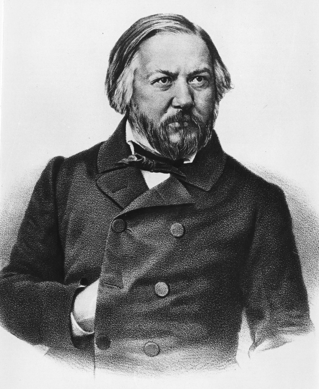 Retrato de Mikhail Ivanovich Glinka 1804-1857 Compositor ruso de Unknown artist