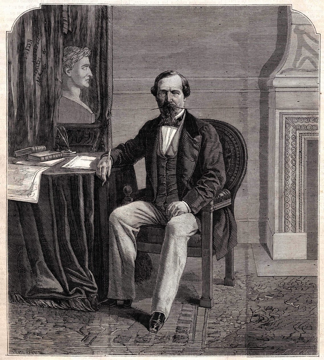 Retrato de Napoleón III (1808 - 1873) de Unknown artist