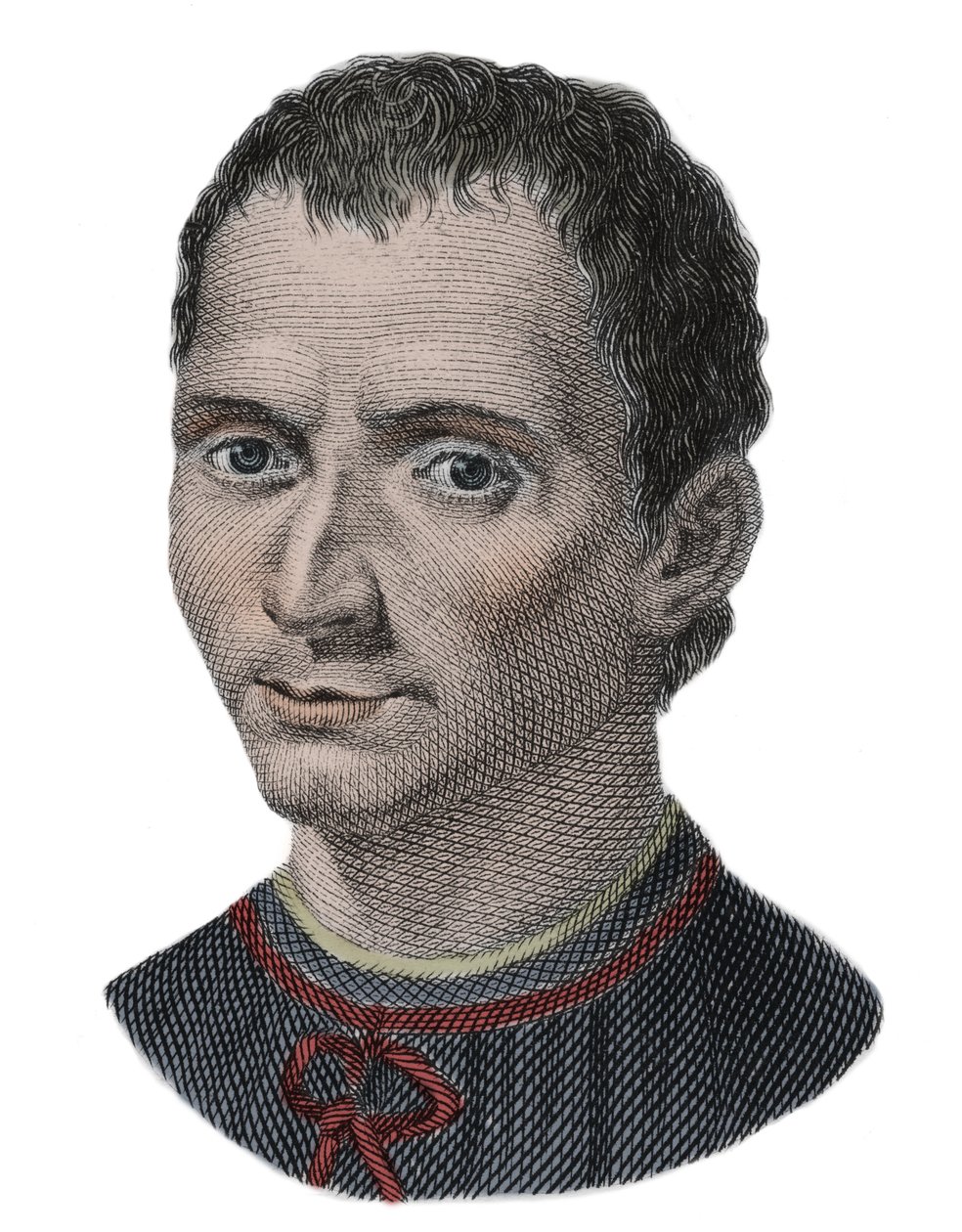 Retrato de Niccolò di Bernardo dei Machiavelli (Nicolás Maquiavelo). de Unknown artist
