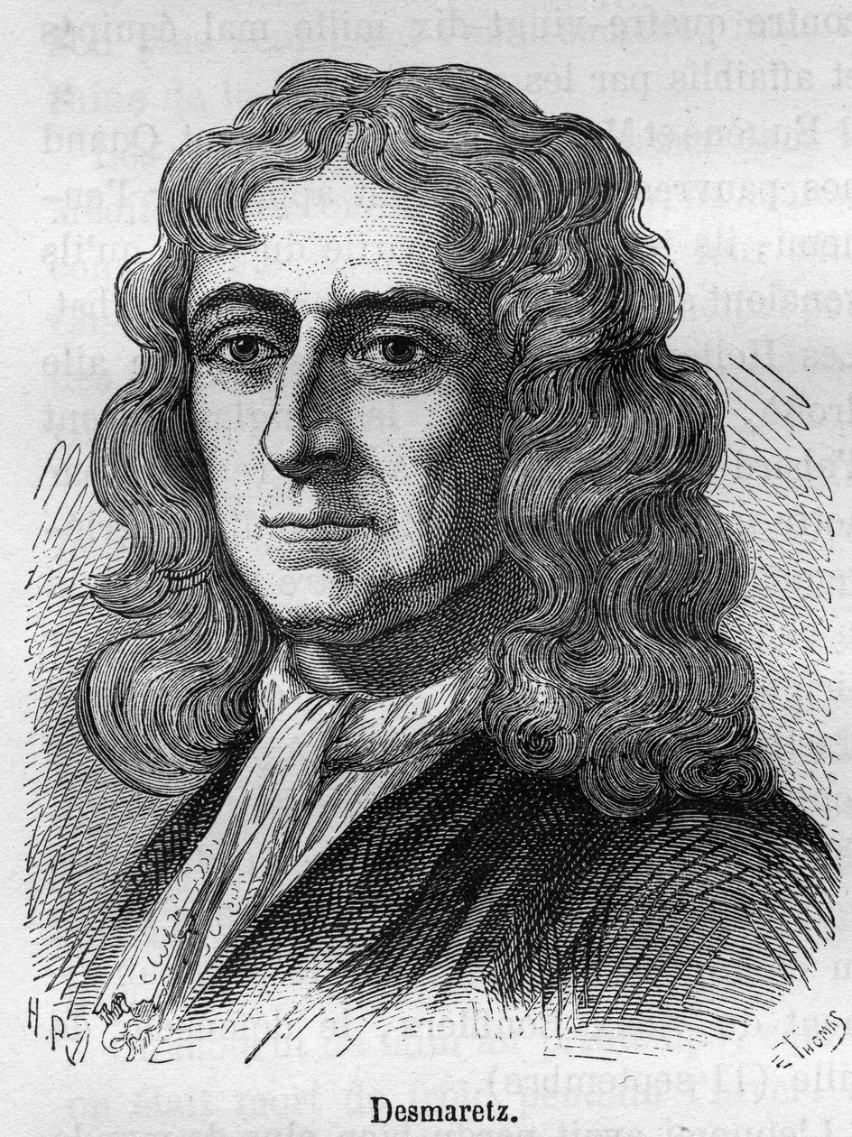 Retrato de Nicolas Desmarets o Desmaretz, señor de Maillebois y sobrino de Colbert. 1648-1721 de Unknown artist