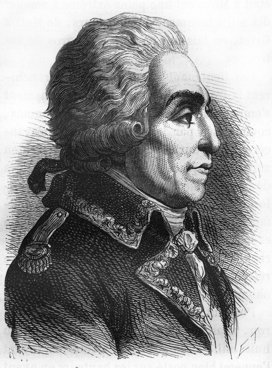 Retrato de Nicolas Luckner (1722-1794), Mariscal de Francia de Unknown artist