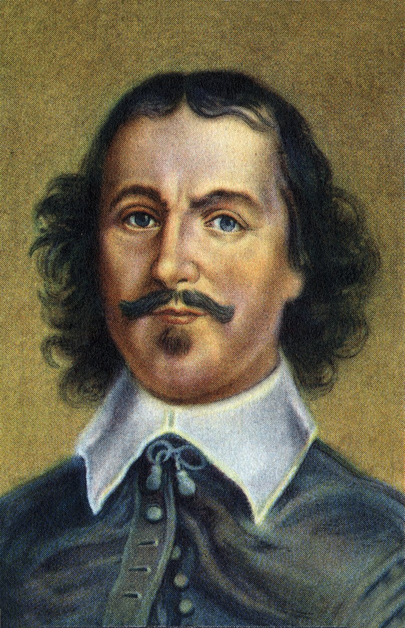 Retrato de Otto von Guericke Físico alemán. de Unknown Artist