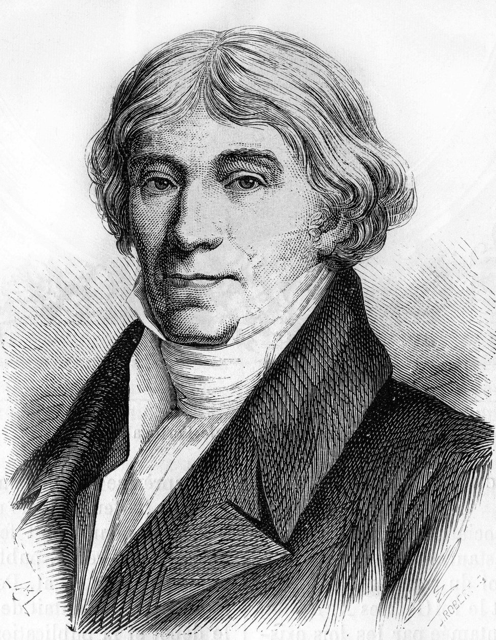Retrato de Pierre Louis Lacretelle, llamado el Viejo (1751 - 1824) jurisconsulto, abogado y luego parlamentario francés. de Unknown artist