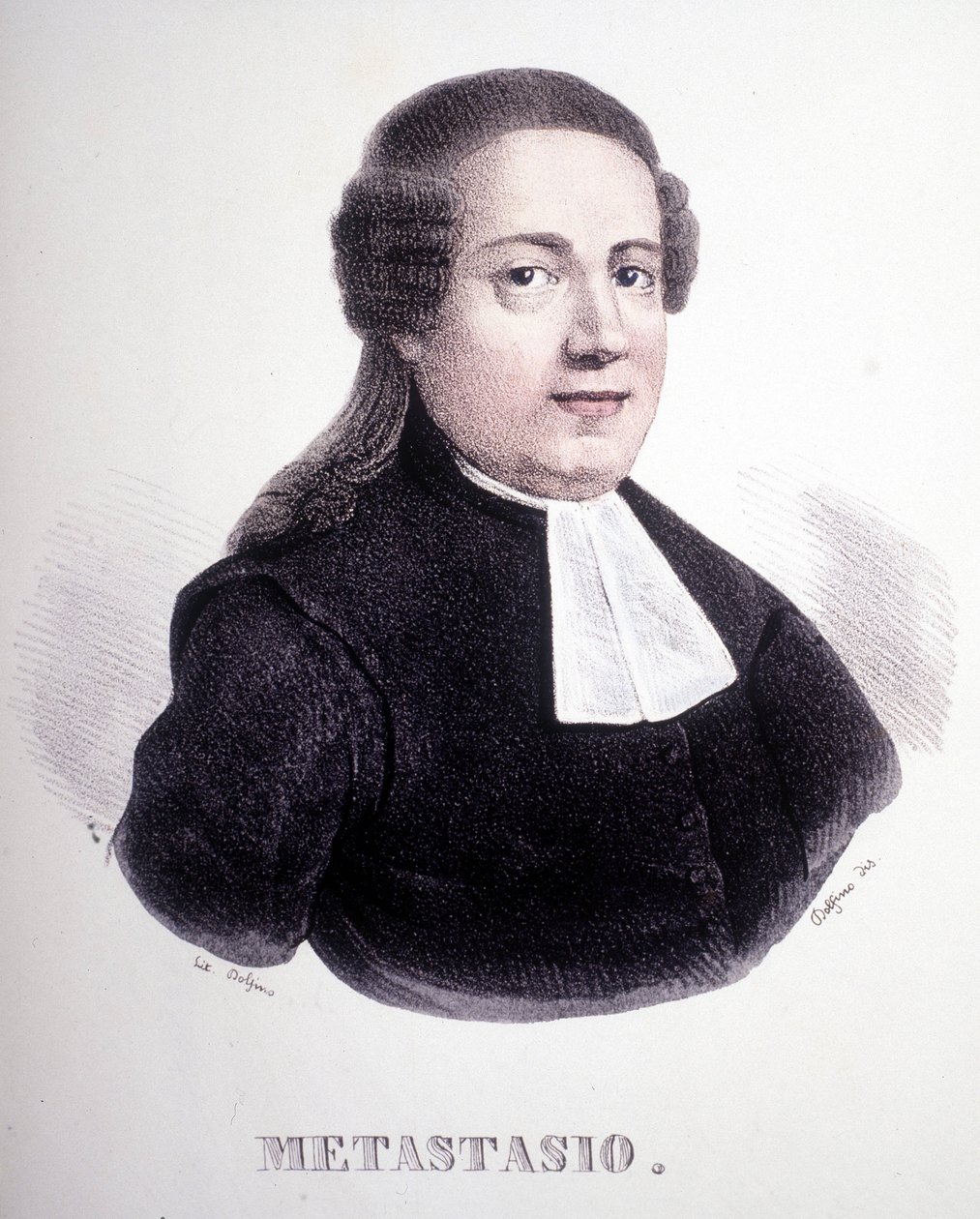 Retrato de Pierre Metastase (o Pietro Metastasio) (1698 - 1782) de Unknown artist