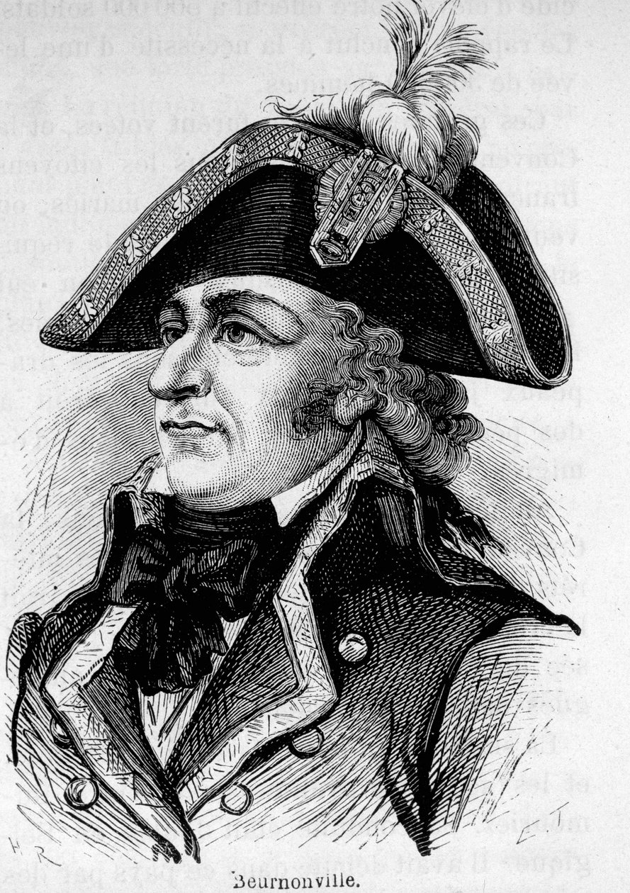 Retrato de Pierre Riel, Conde luego Marqués de Beurnonville, mariscal de Francia (1752-1821) de Unknown artist