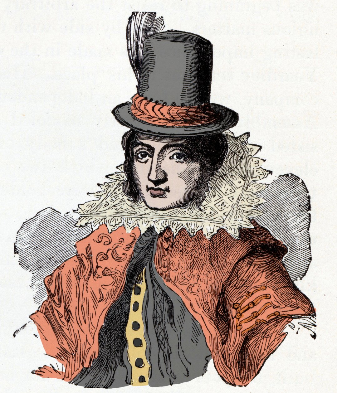 Retrato de Pocahontas, luego Rebecca Rolfe de Unknown artist