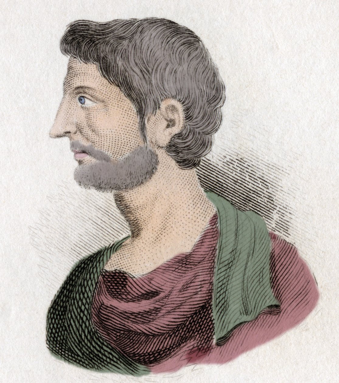 Retrato de Pompeyo el Grande (Gneo Pompeo Magno o Gnaeus Pompeius Magnus) de Unknown artist