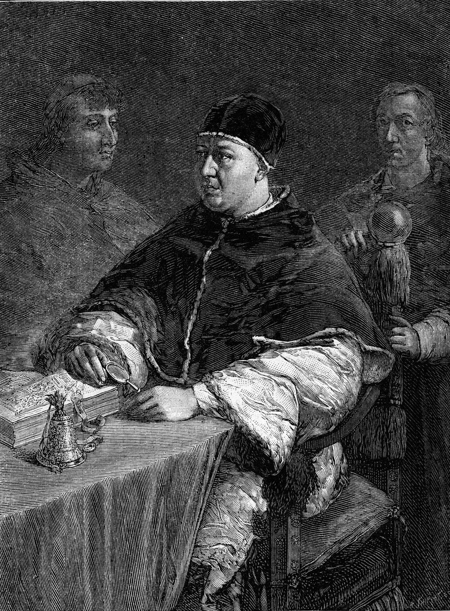 Retrato del Papa León X (Juan de Médicis) de Unknown artist