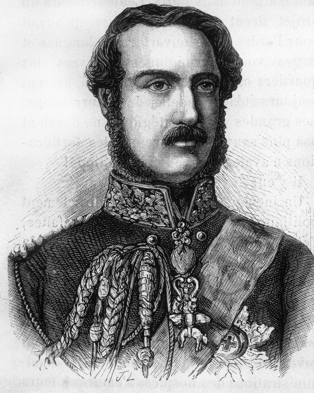 Retrato del Príncipe Alberto, Príncipe de Inglaterra e Irlanda (1819-1861). de Unknown artist