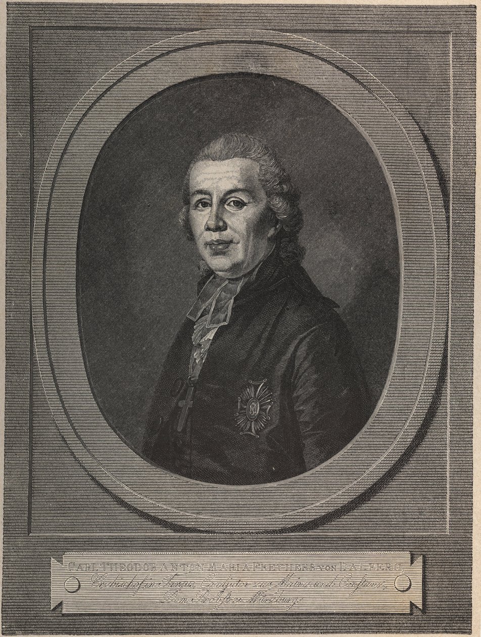 Retrato del príncipe Karl Theodor von Dalberg (1744-1817), arzobispo y estadista, escritor y filósofo de Unknown artist