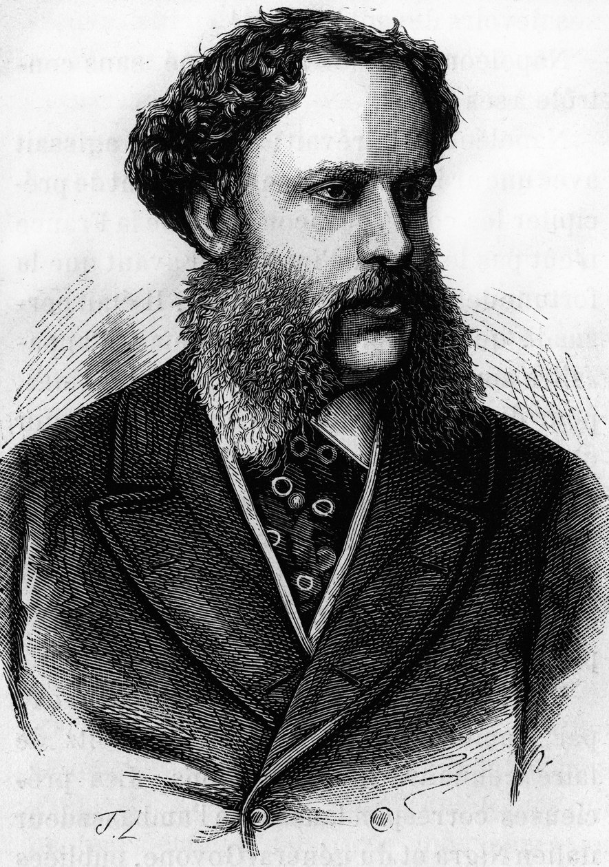 Retrato del Príncipe Richard de Metternich-Winnebourg (1829 - 1895), embajador austríaco en París desde 1859. Grabado de finales del siglo XIX en “Histoire de France” de H. Martin. de Unknown artist