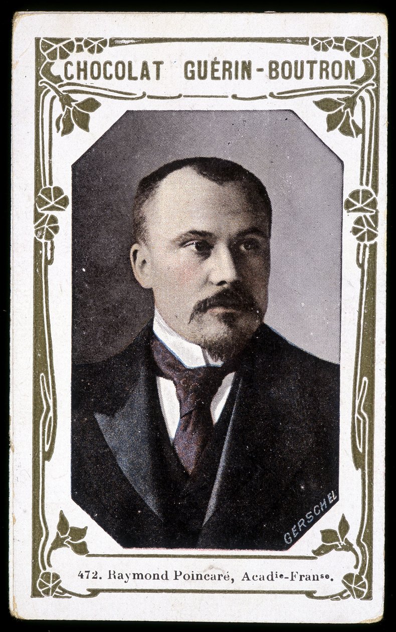 Retrato de Raymond Poincaré joven de Unknown artist