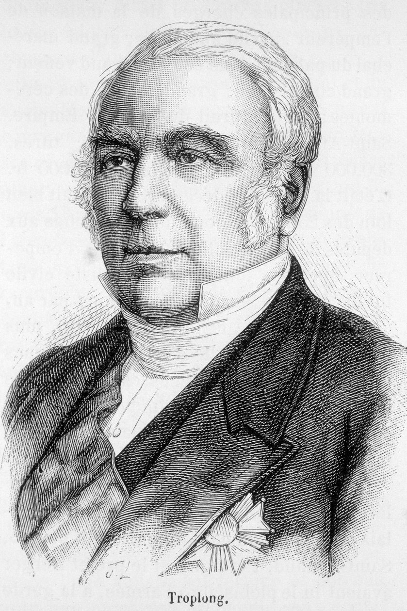 Retrato de Raymond Théodore Troplong, Presidente del Senado durante el Segundo Imperio (1852-1869) de Unknown artist