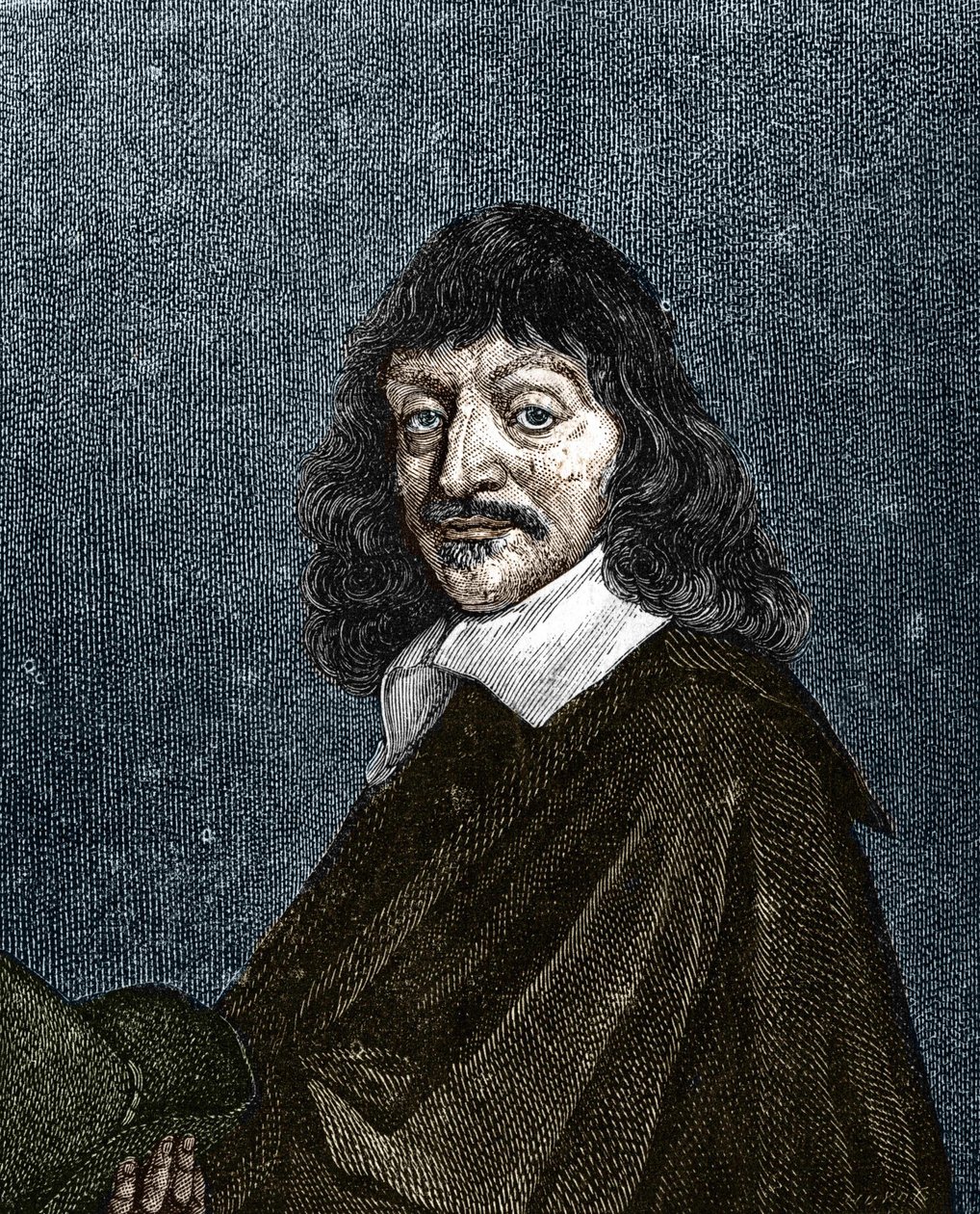 Retrato de René Descartes (1596-1650). de Unknown artist
