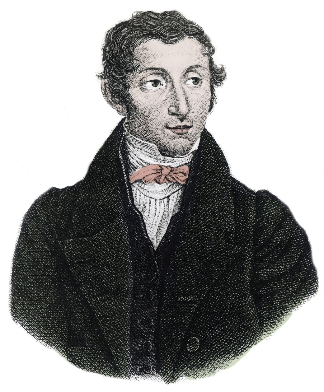Retrato de René Caillié - Explorador inglés - Retrato de René Caillié (1799 -1838) explorador inglés de Unknown artist