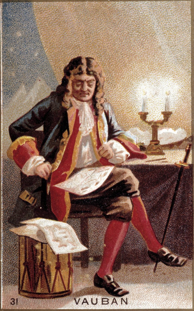 Retrato de Sébastien Le Prestre de Vauban (1633-1707), Mariscal de Francia de Unknown artist