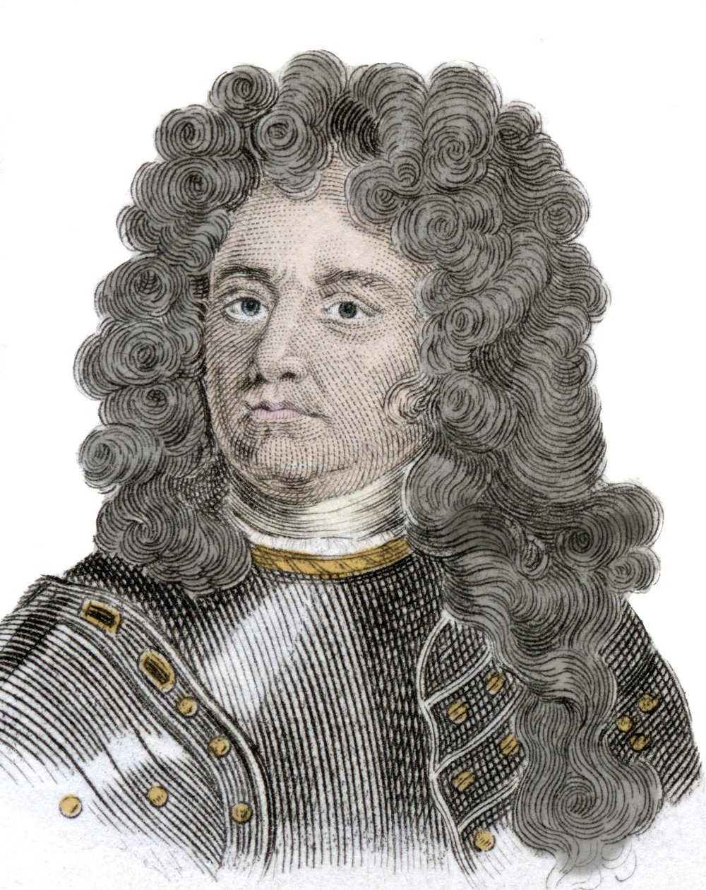 Retrato de Sir George Rooke (1650-1709), oficial naval inglés. de Unknown artist