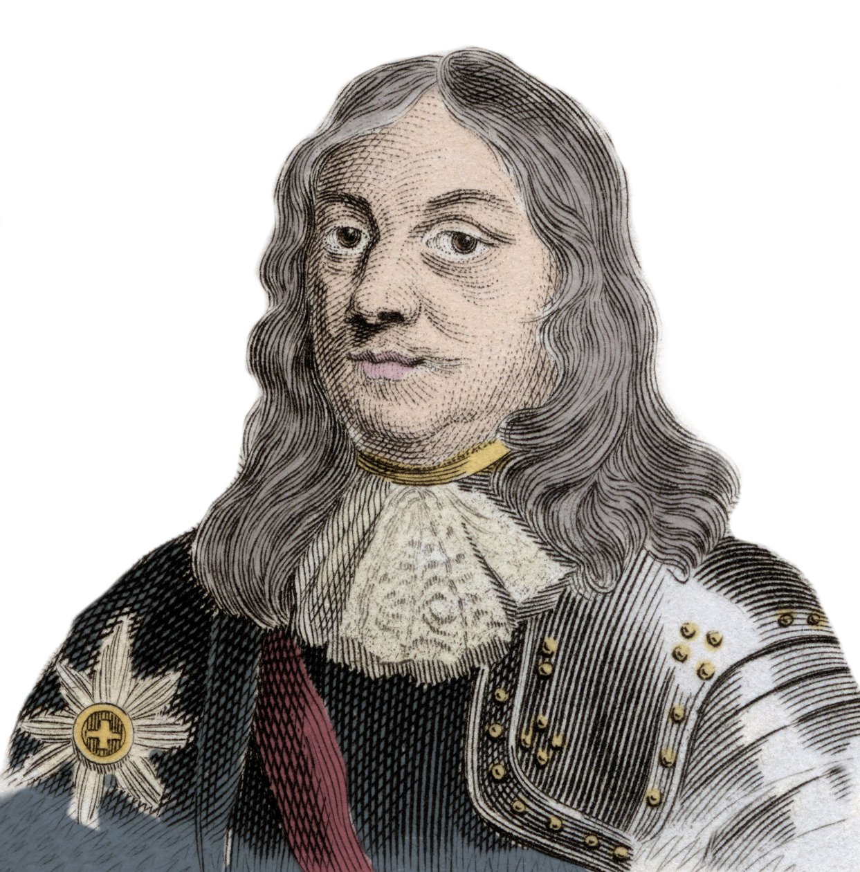 Retrato de Sir Martinus Cornelis van Tromp (1629-1691), oficial naval y comandante en jefe de la flota real neerlandesa y danesa de Unknown artist