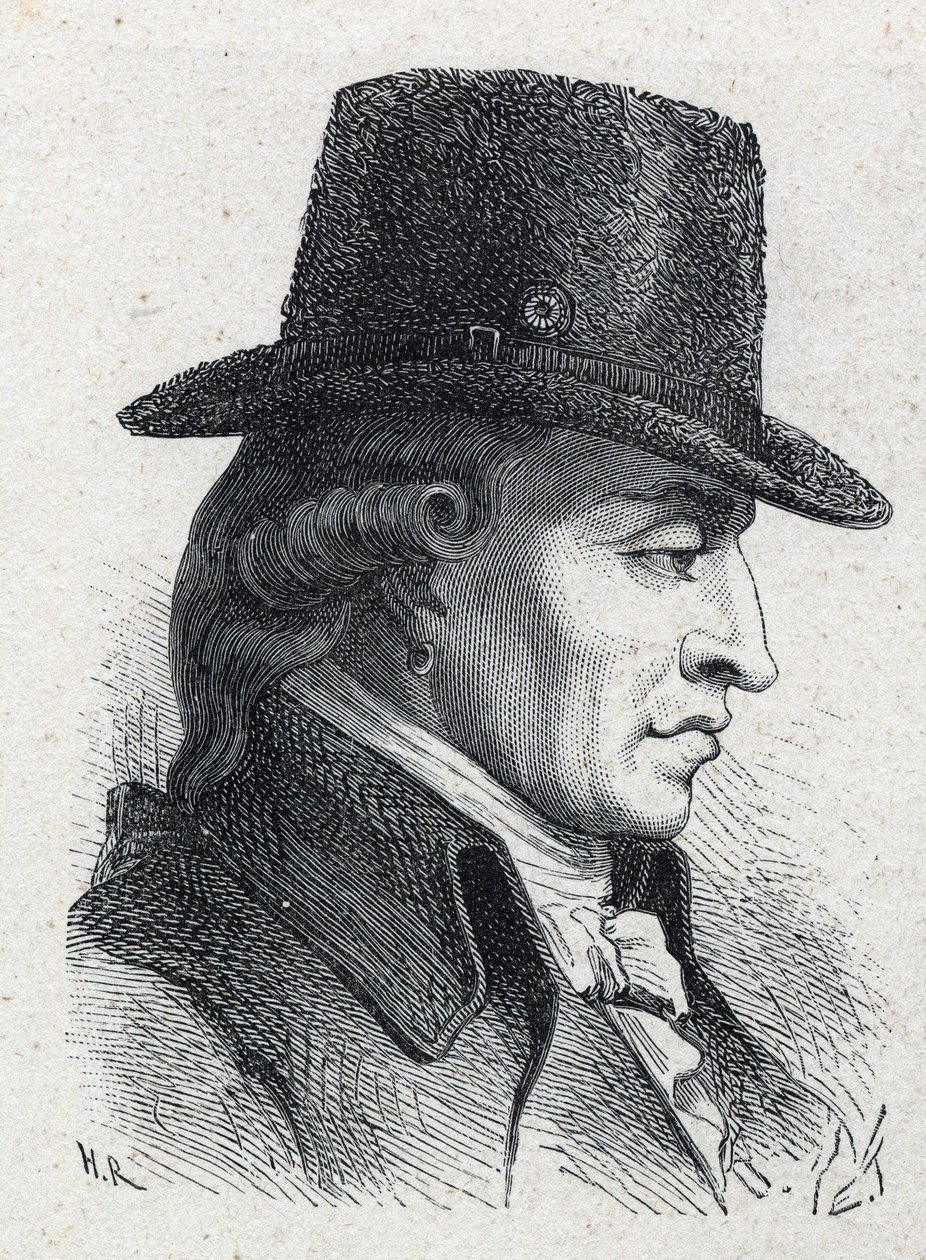 Retrato de Stanislas Marie Maillard (1763-1794), alguacil y figura emblemática de la Revolución Francesa de Unknown artist
