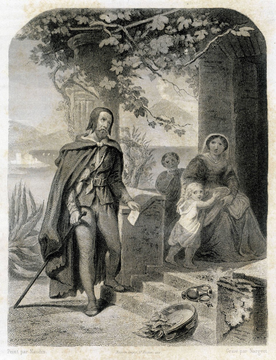 Retrato de Torquato Tasso, conocido en francés como Le Tasse (1544 - 1595) de Unknown artist