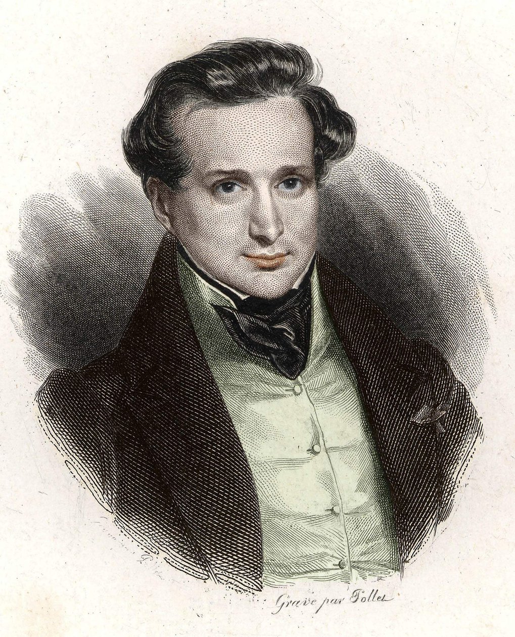 Retrato de Victor Hugo, joven de Unknown artist