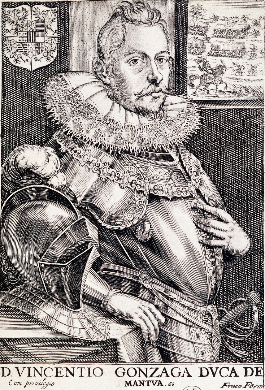Retrato de Vincent Gonzague, Duque de Mantua de Unknown artist
