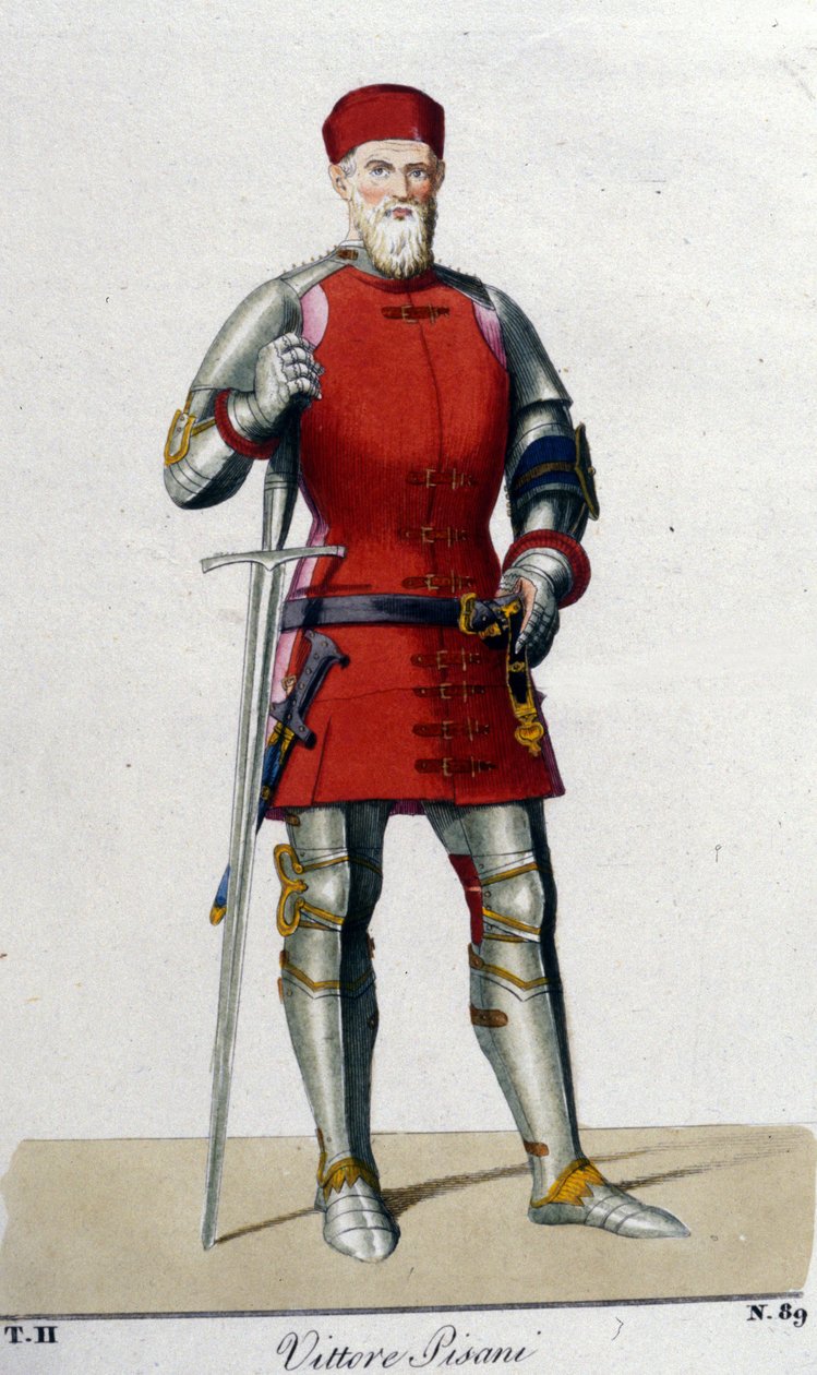 Retrato de Vittore Pisani. Almirante veneciano (1324 - 1380) de Unknown artist