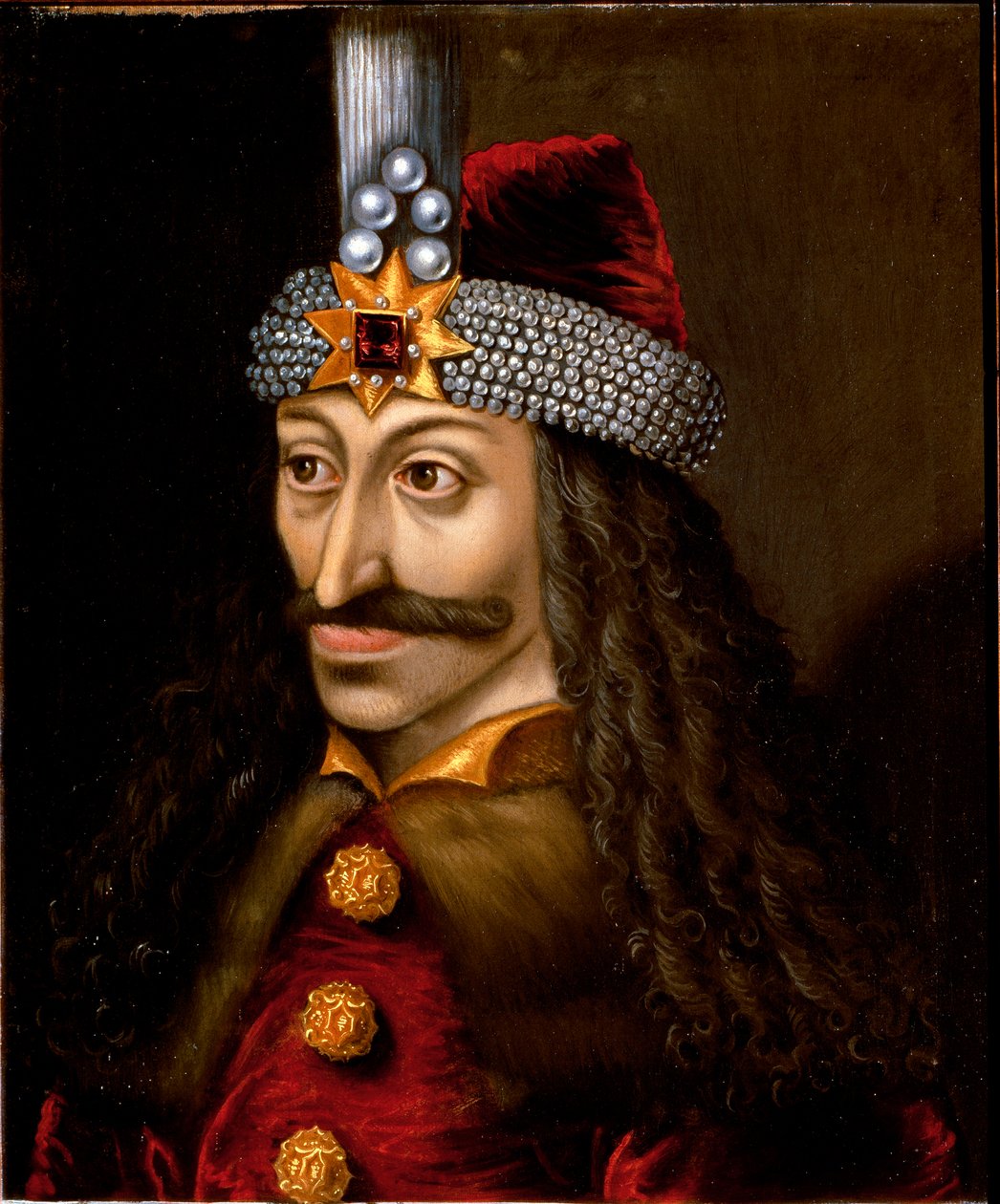 Retrato de Vlad Tepes III el empalador o Drácula de Unknown artist